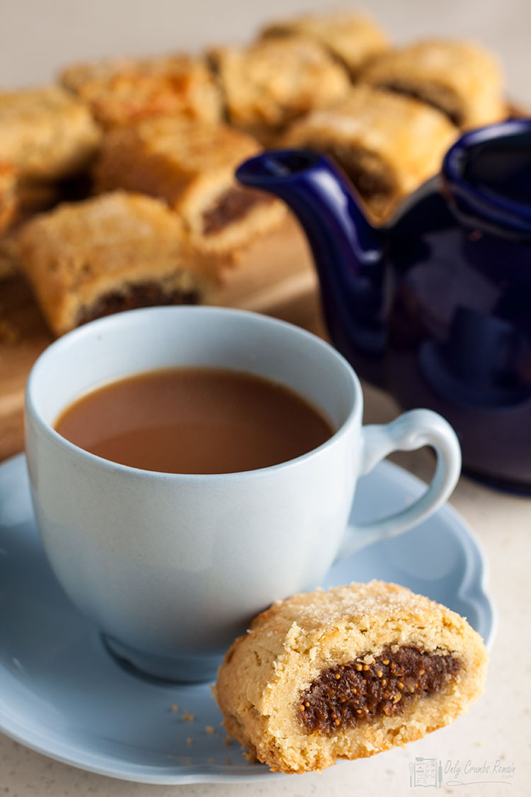 fig roll and cup of tea.