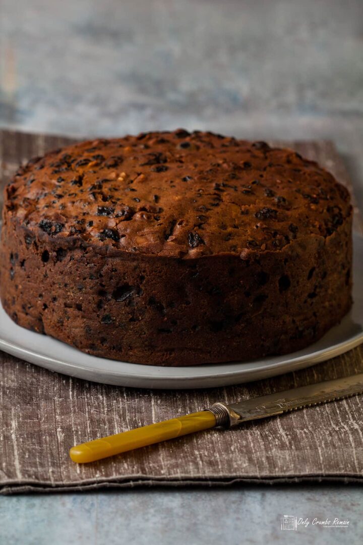 Rich Fruit Cake Only Crumbs Remain