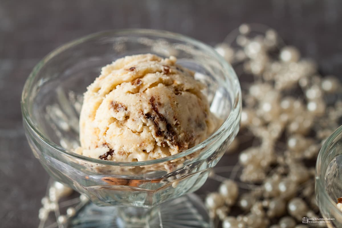 Christmas Pudding and Brandy Sauce Ice Cream