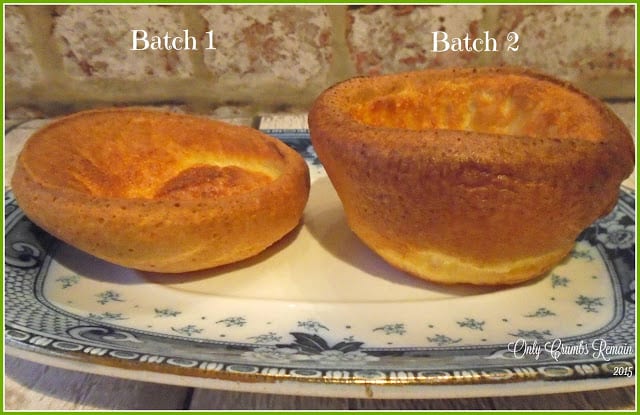 two yorkshire puddings