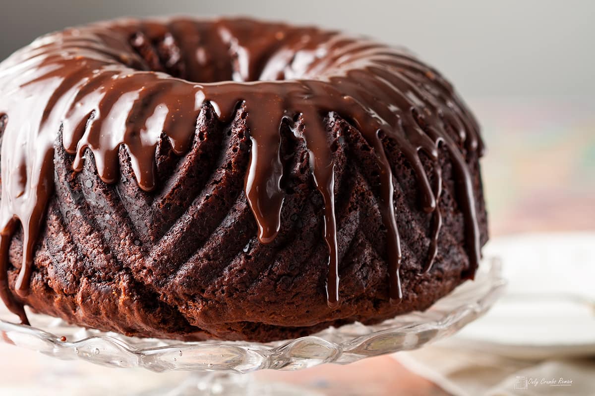 Chocolate Orange & Sweet Potato Bundt | Only Crumbs Remain