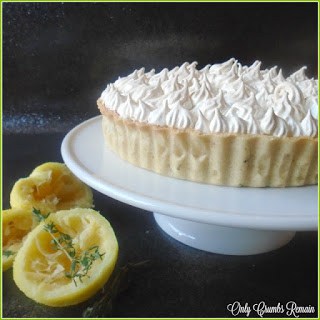lemon and thyme meringue pie