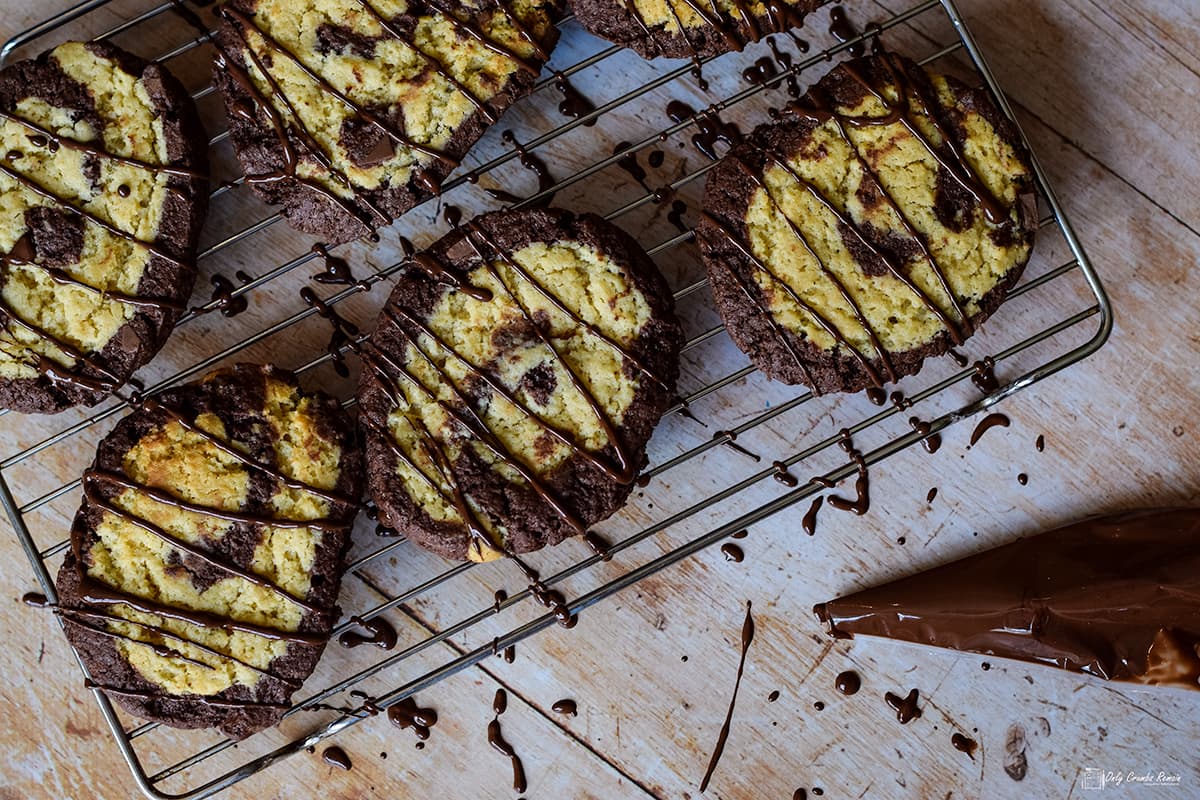 Triple Chocolate Orange Pinwheel Cookies Only Crumbs Remain