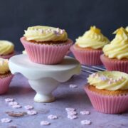 lemon and elderflower cupcakes