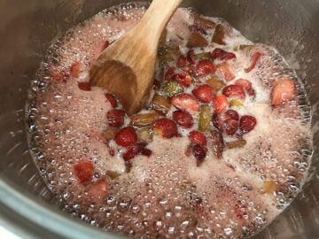 jam coming to a boil.