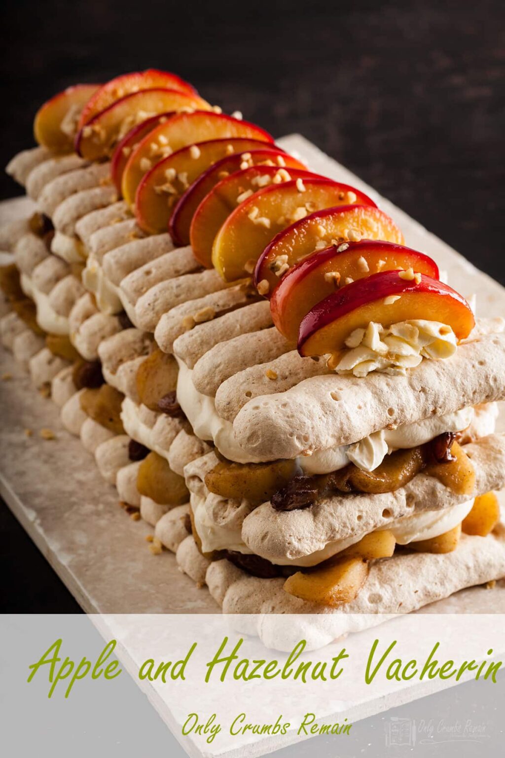 Apple and Hazelnut Vacherin Only Crumbs Remain