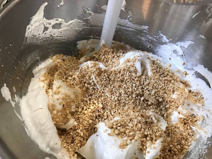 Apple and Hazelnut Vacherin Only Crumbs Remain