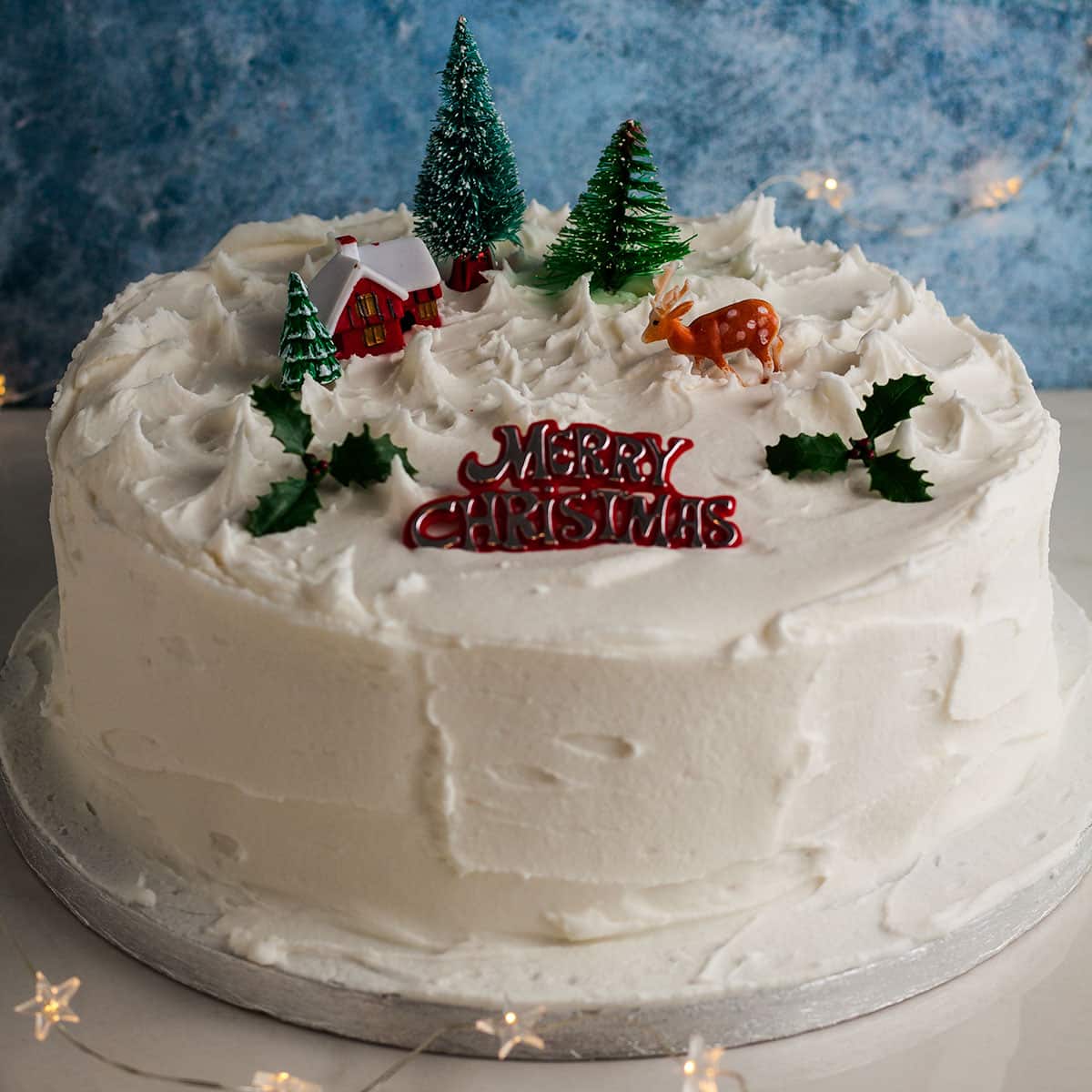 Easy Retro Christmas Cake Only Crumbs Remain