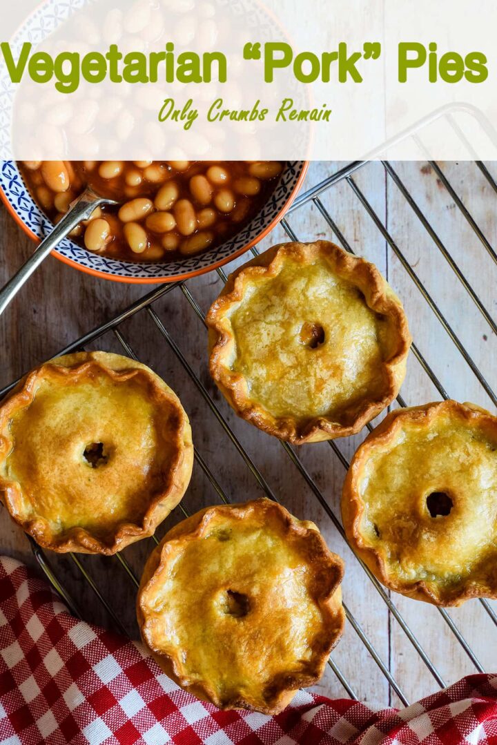 Vegetarian Pork Pies Only Crumbs Remain