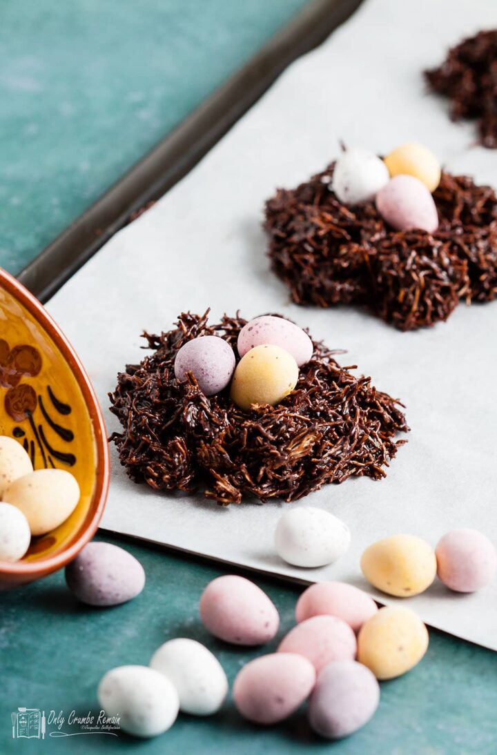 Easter Chocolate Nests | Only Crumbs Remain