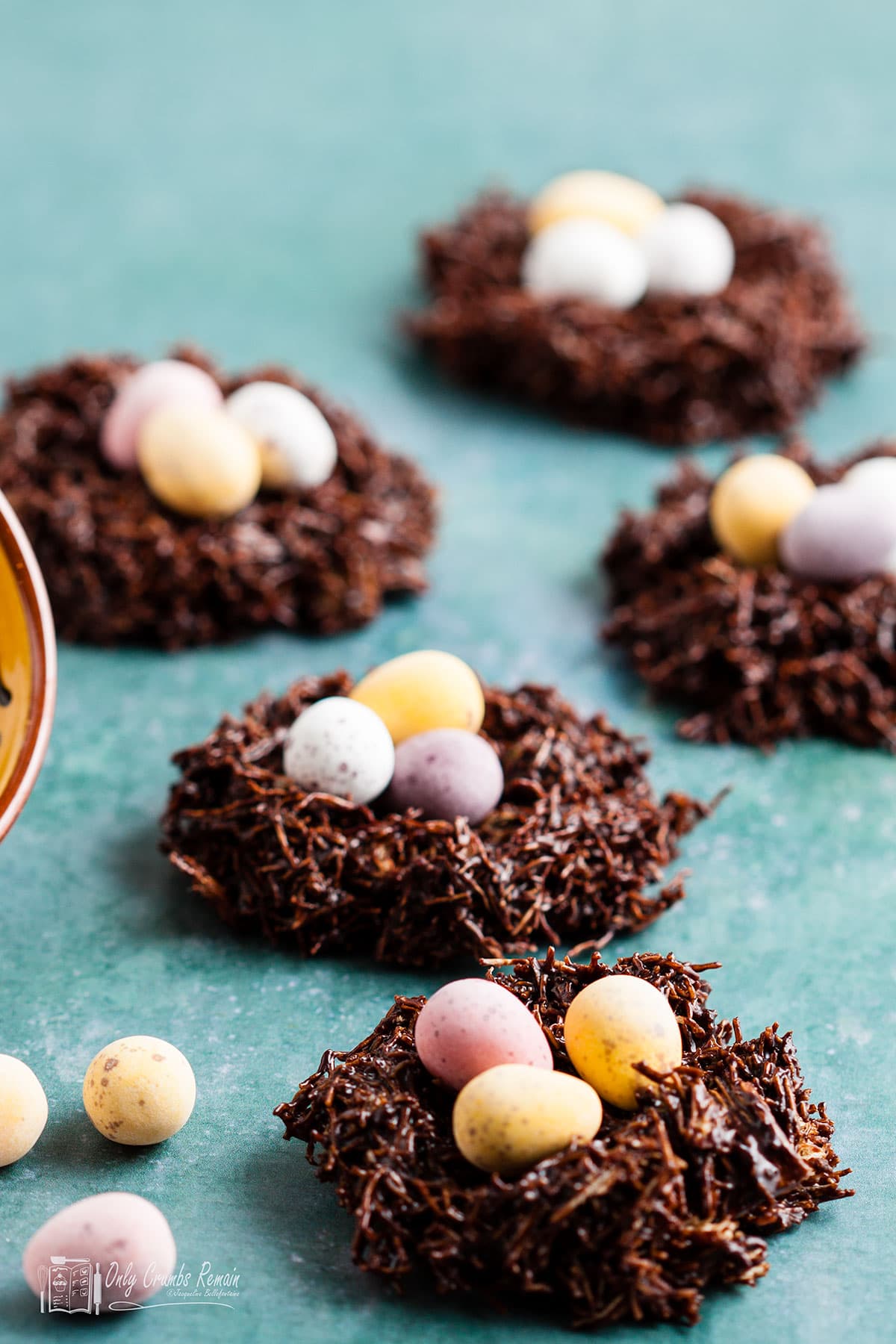 Easter Chocolate Nests | Only Crumbs Remain