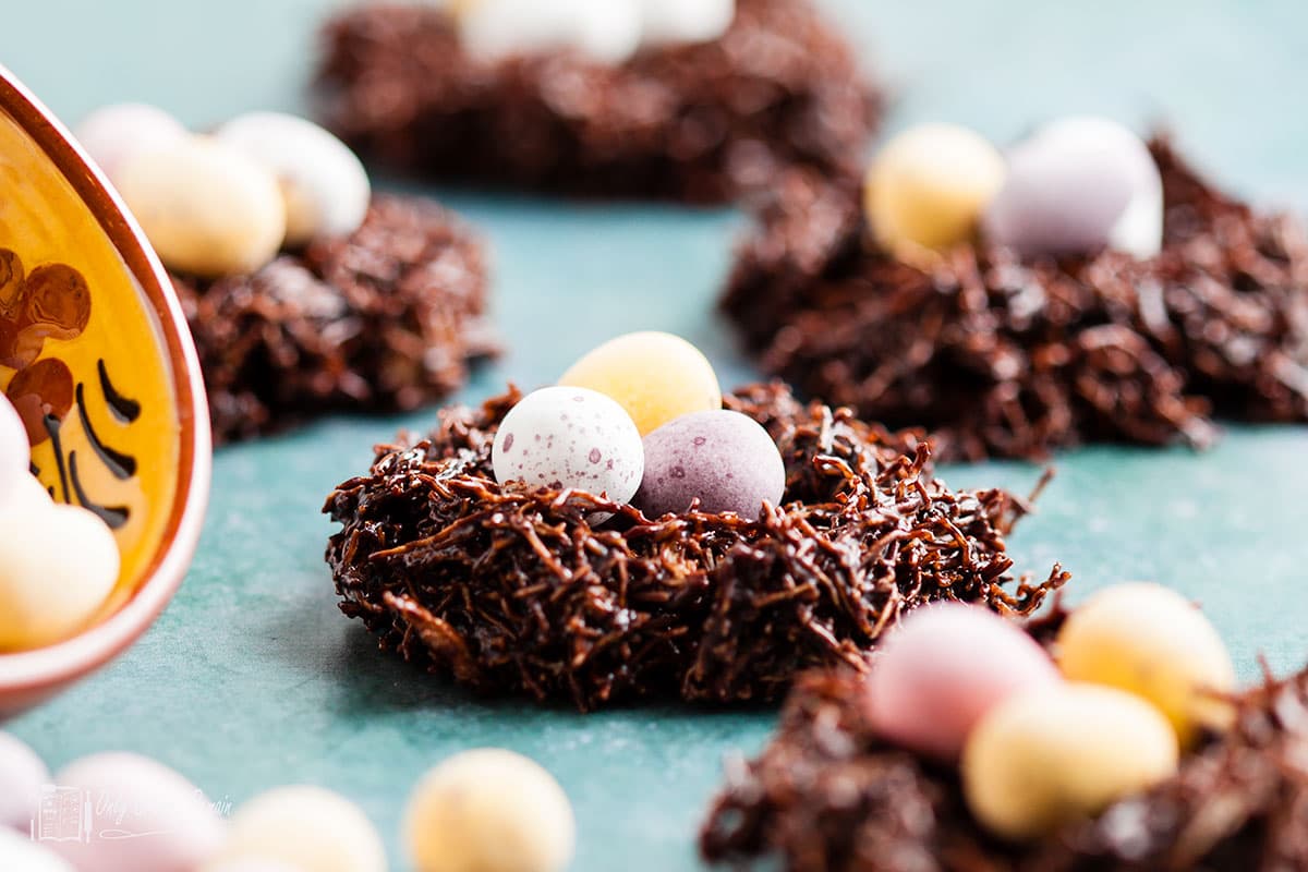 Easter Chocolate Nests | Only Crumbs Remain