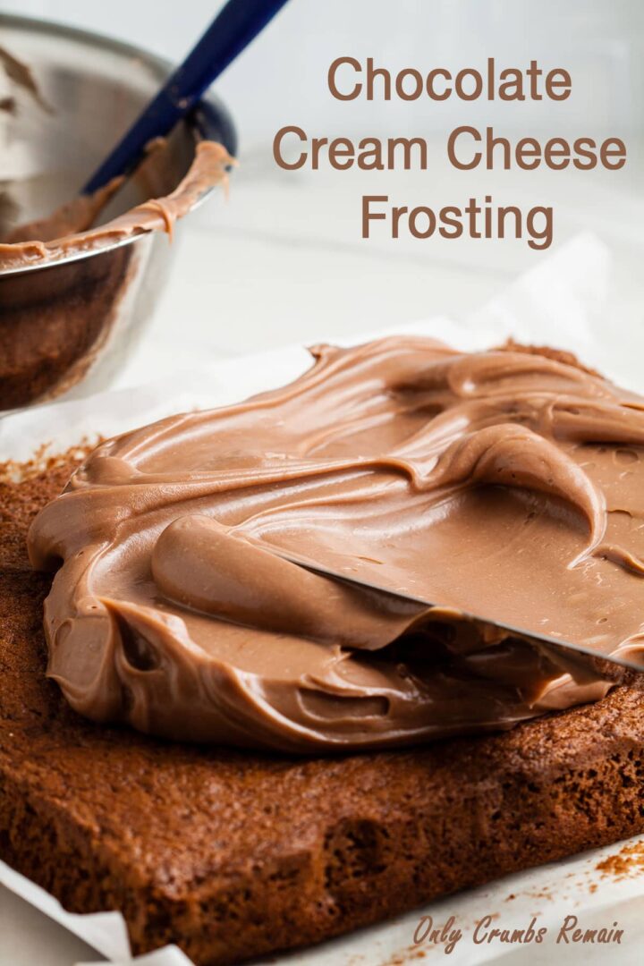 Chocolate Cream Cheese Frosting Only Crumbs Remain