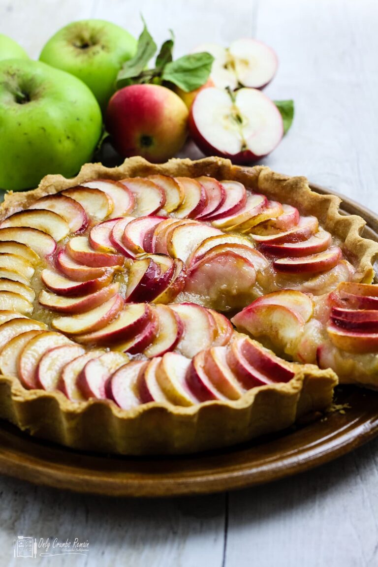 Tarte aux pomme (French apple tart) | Only Crumbs Remain