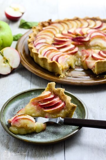 Tarte aux pomme (French apple tart) | Only Crumbs Remain