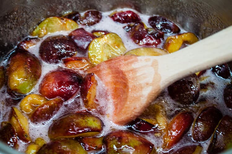 Italian Plum Jam Only Crumbs Remain