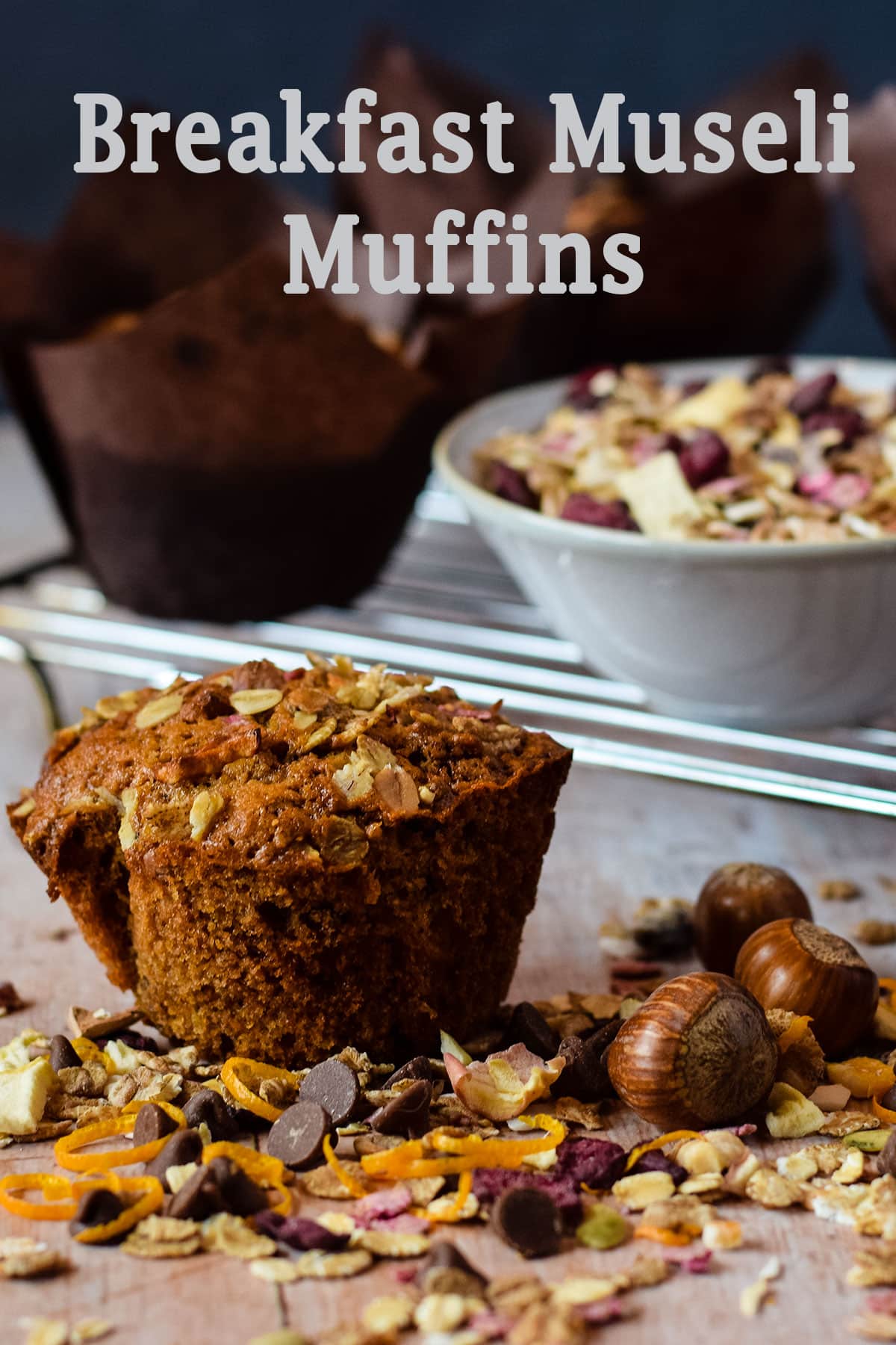 Breakfast Muesli Muffins | Only Crumbs Remain