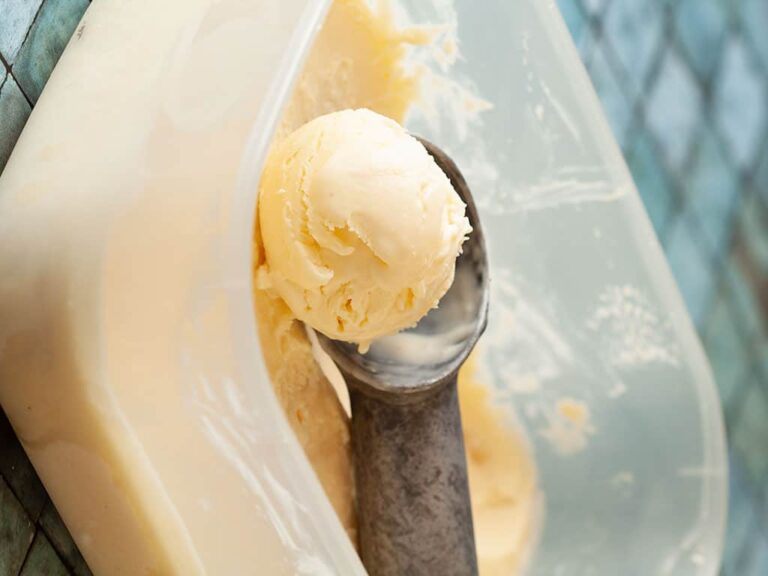 Stem ginger ice cream Only Crumbs Remain