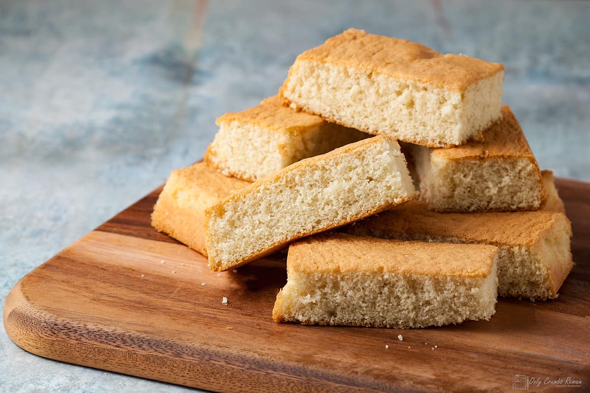 Homemade Trifle Sponges Only Crumbs Remain